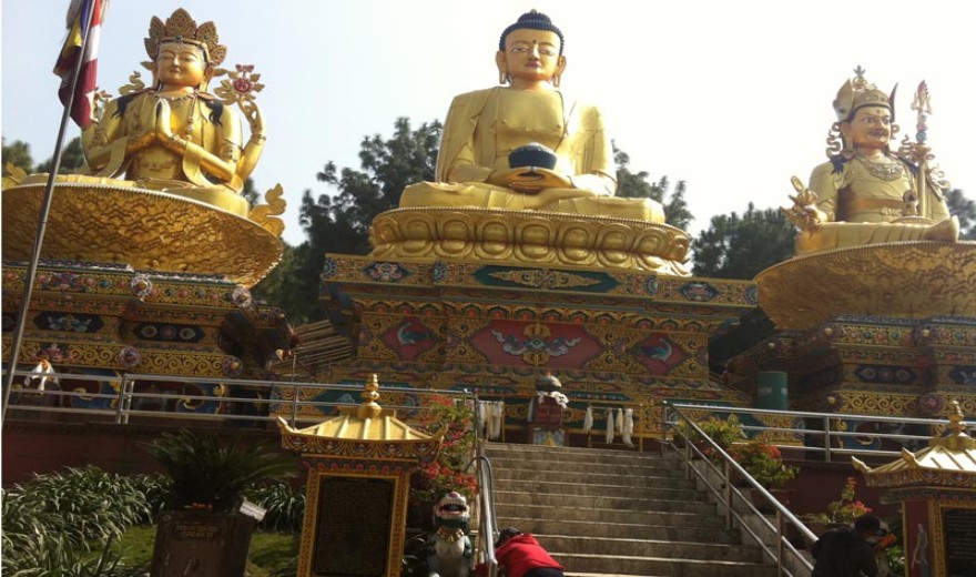 Buddha Stupa at shyambhu